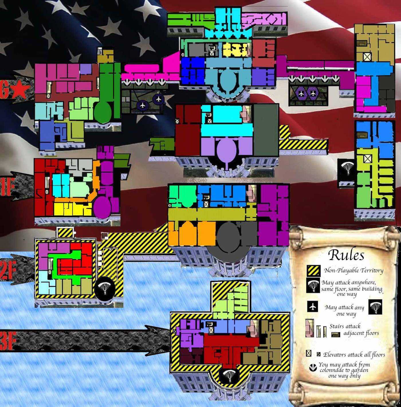 the map
